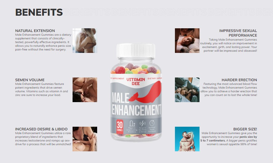 Vitamin Dee ME Gummies Male Enhancement by vitamindeemereviews - Ourboox.com