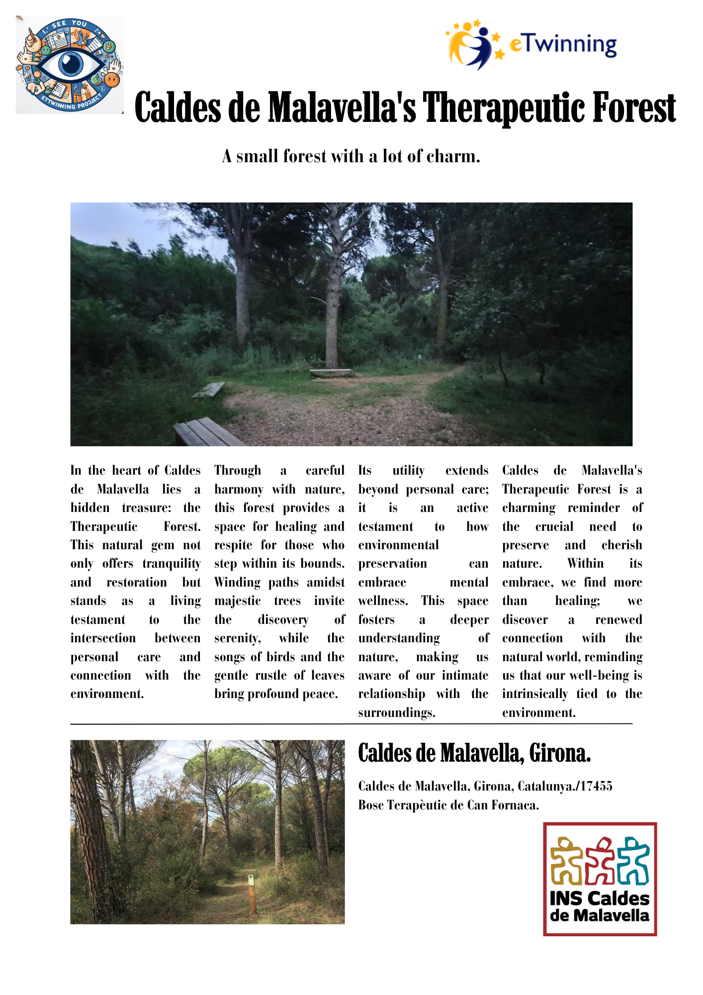 Connected to nature by Kati Bücs - Illustrated by "I see you