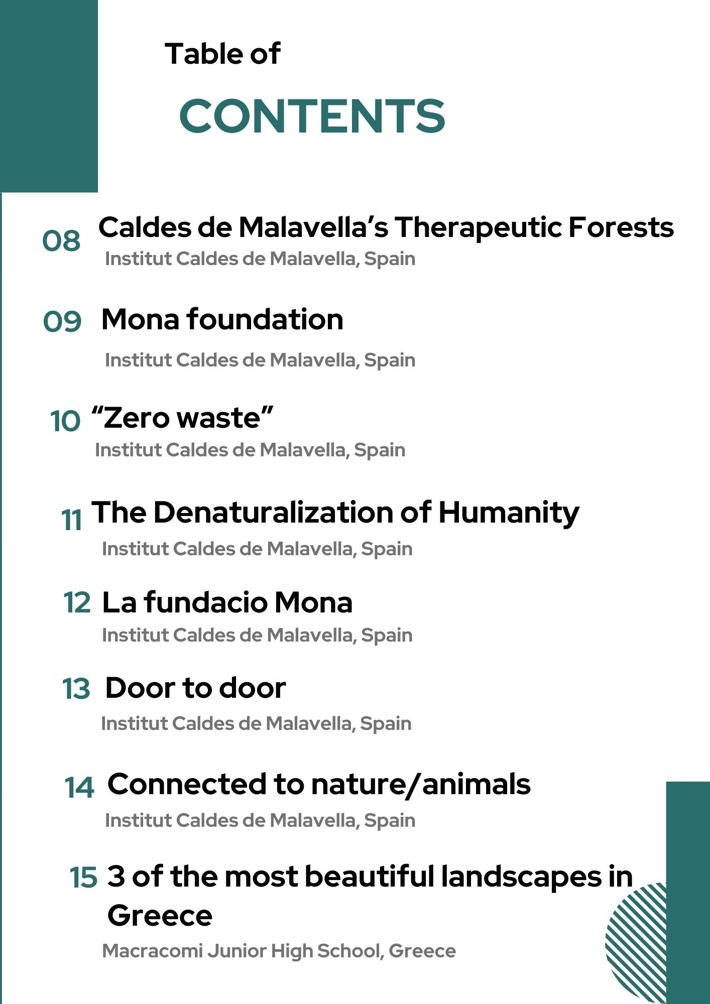 Connected to nature by Kati Bücs - Illustrated by "I see you