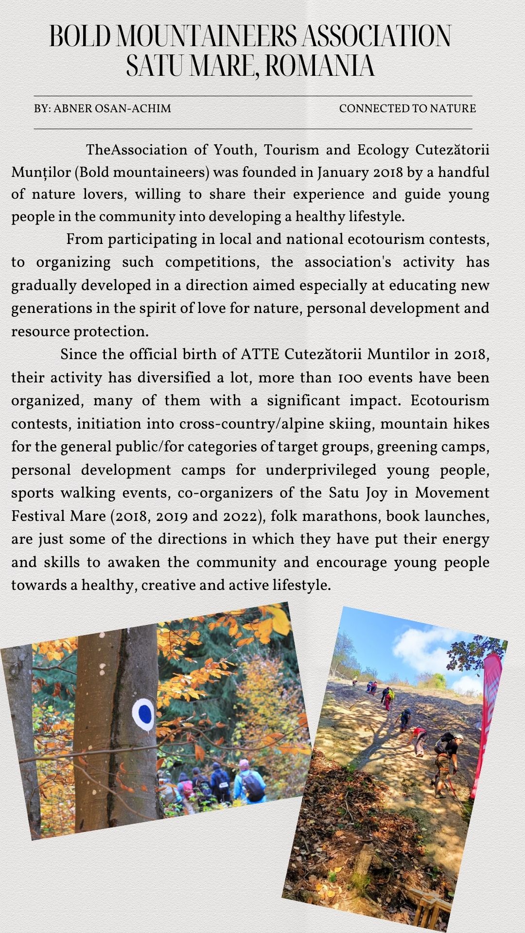 Connected to nature by Kati Bücs - Illustrated by "I see you