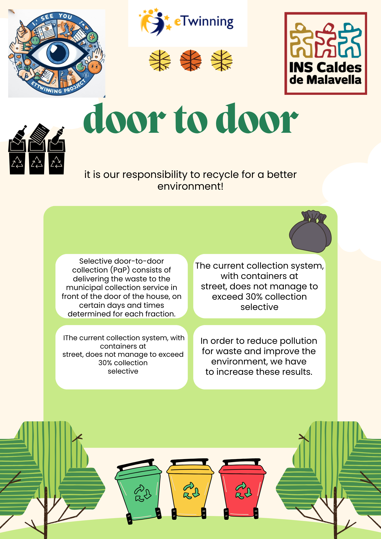 Connected to nature by Kati Bücs - Illustrated by "I see you