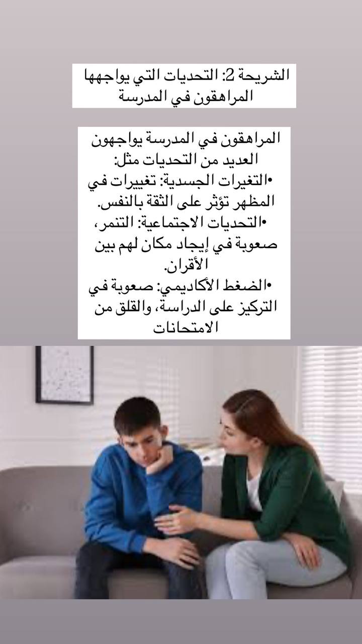 دور المدرسة في دعم المراهقين by Jaber Ansar - Ourboox.com