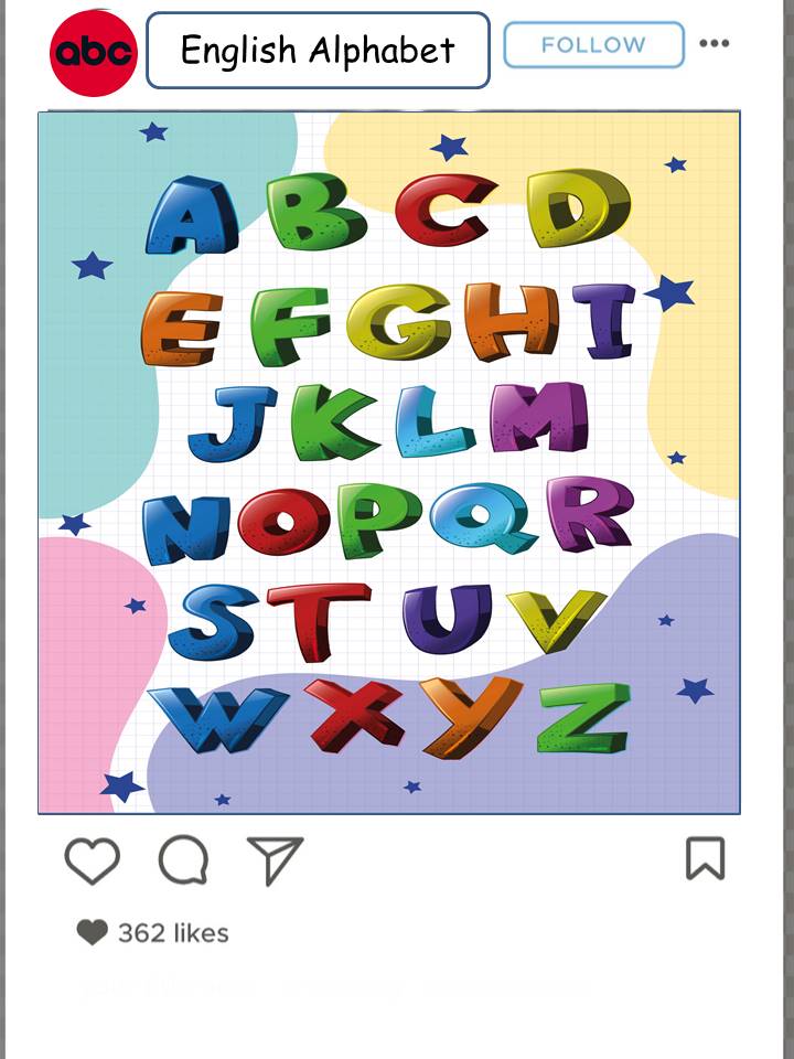 Let’s learn the Alphabet by Nataliia Cherinko - Ourboox.com