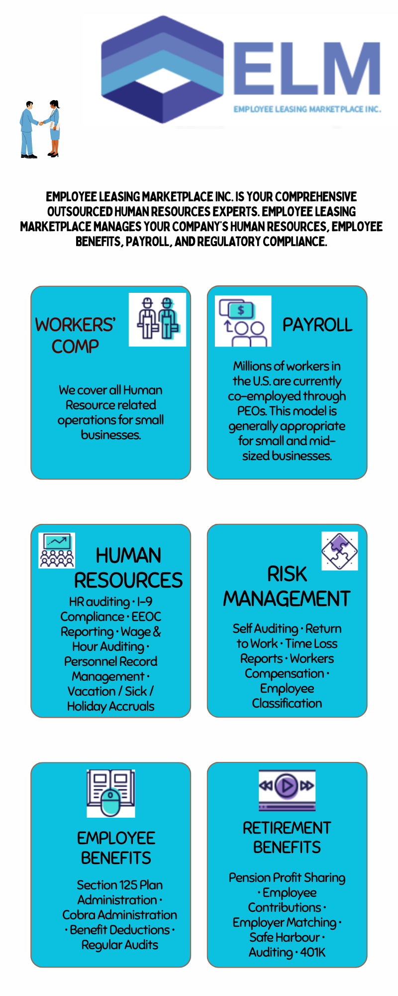 Employee Leasing Marketplace, Inc by Randall Rainville - Ourboox.com