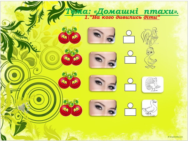 Свійські птахи та їх дитинчата by lyudmila - Illustrated by вчитель-дефектолог Комунального закладу дошкільної освіти (ясла-садок) комбінованого типу №210 Криворізької міської ради - Ourboox.com