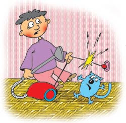 Безпека людини під час роботи з електричними приладами і пристроями by Svitlanashevkoplas - Illustrated by Світлана Шевкопляс - Ourboox.com