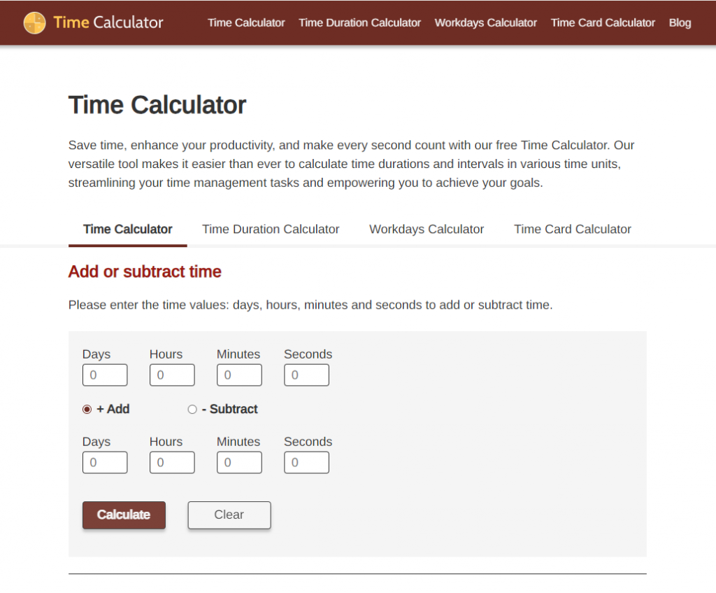 Master Your Time with Ease: Unveiling the Secrets of Time Calculator by Kane Charles - Ourboox.com