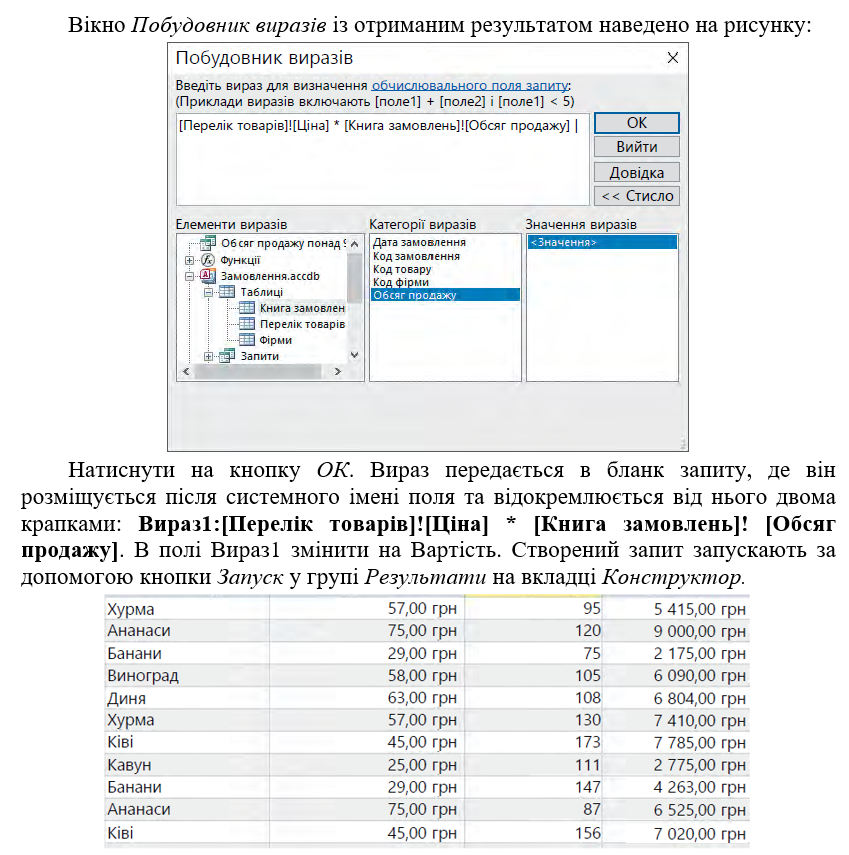 Інформатика. Розділ “Системи керування базами даних” by Kostuikova Kateryna - Illustrated by Катерина Станіславівна Костюкова - Ourboox.com