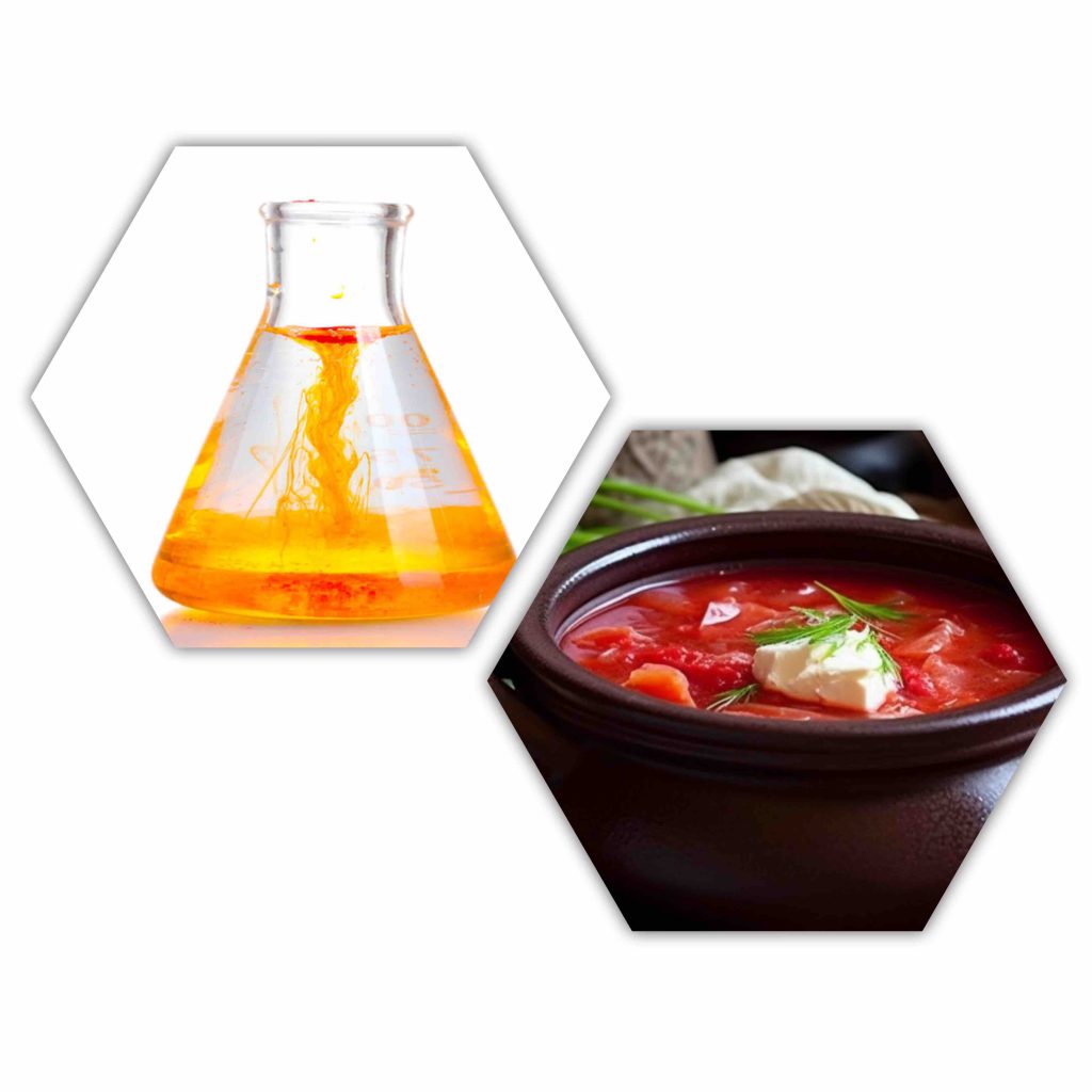 Молекулярний борщ by Olga Kovtonyuk - Illustrated by Ковтонюк Ольга Сергіївна / викладачка фізики і астрономії - Ourboox.com