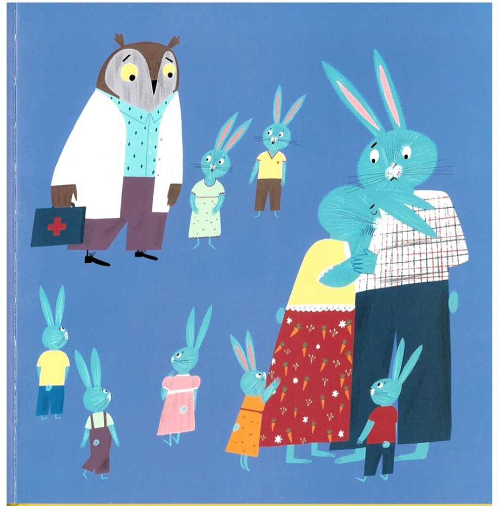 Зайчик-нестрибайчик та його смілива мама by Наталя Деркач - Illustrated by Оксана Драчковська, Оксана Драчковська-молодша, Наталя Деркач - Ourboox.com