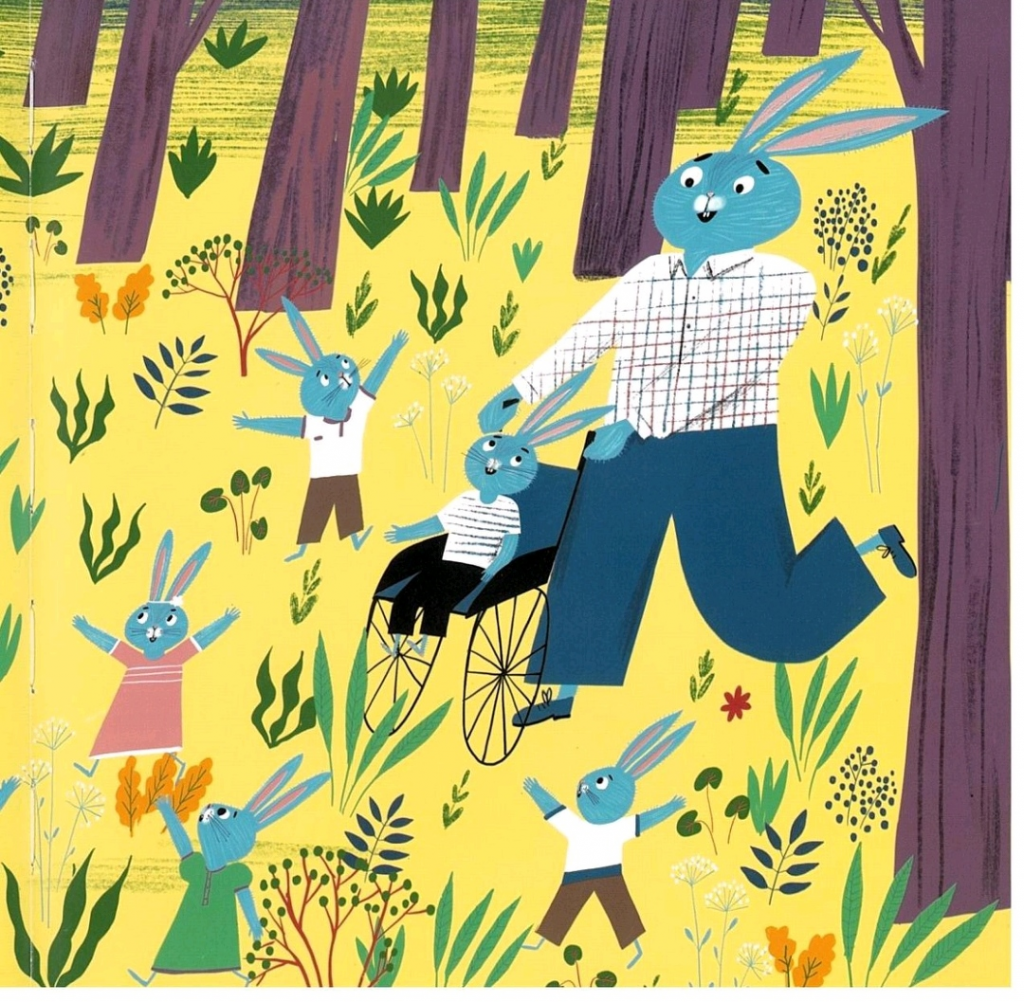 Зайчик-нестрибайчик та його смілива мама by Наталя Деркач - Illustrated by Оксана Драчковська, Оксана Драчковська-молодша, Наталя Деркач - Ourboox.com