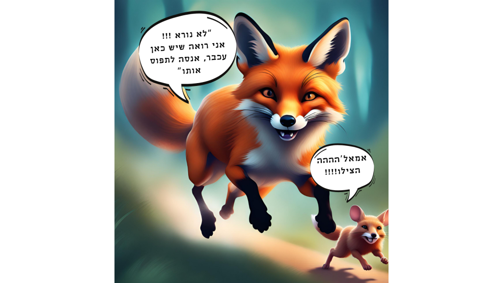 השועל הרעב by ofra marzuk - Illustrated by עופרה מרזוק - Ourboox.com