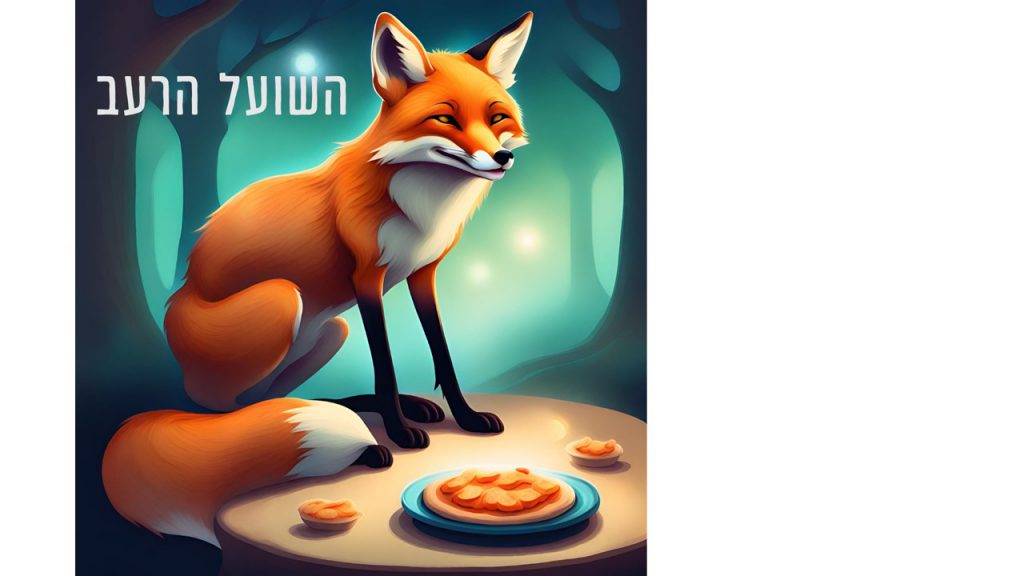 השועל הרעב by ofra marzuk - Illustrated by עופרה מרזוק  - Ourboox.com