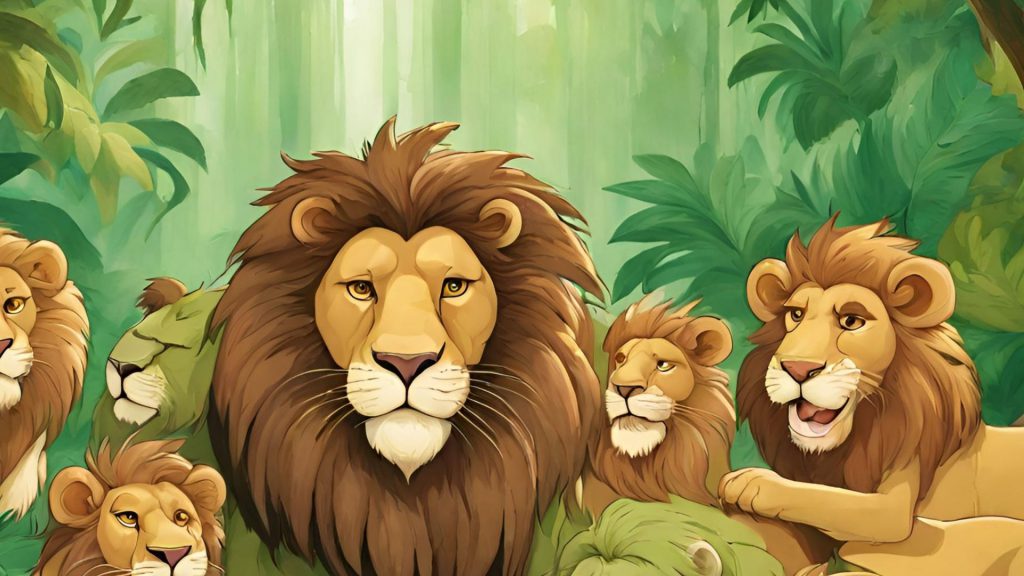 סיימון מלך החיות by Ola Abud - Illustrated by עולא עבוד - Ourboox.com