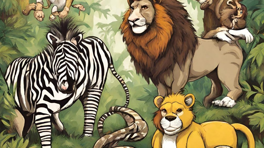 סיימון מלך החיות by Ola Abud - Illustrated by עולא עבוד - Ourboox.com