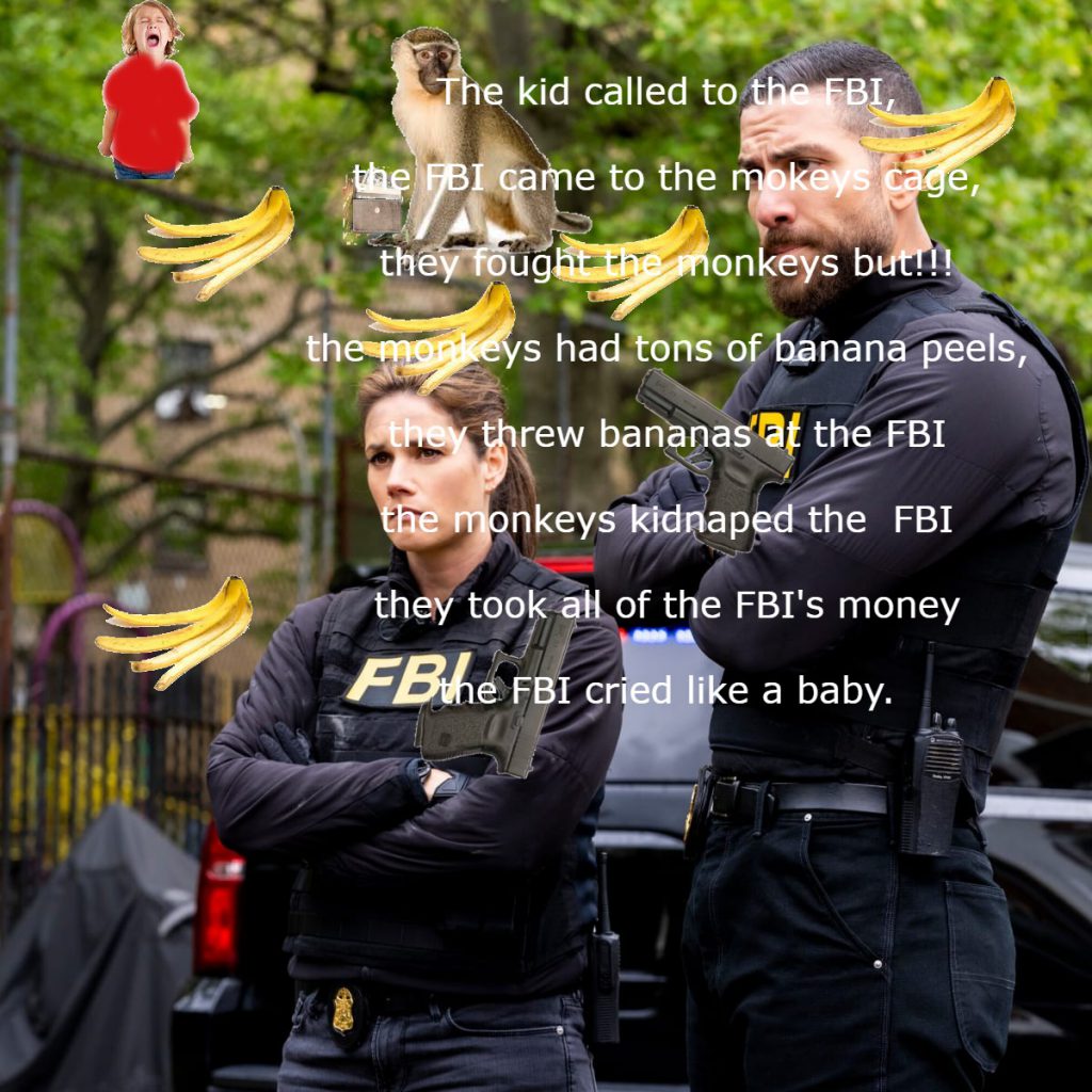 The monkeys and the boy by Davidi - Ourboox.com