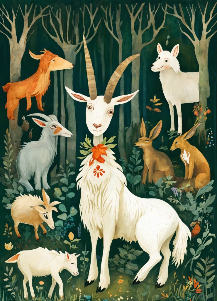 Коза-дереза by Sofia - Illustrated by Софія Корженко - Ourboox.com