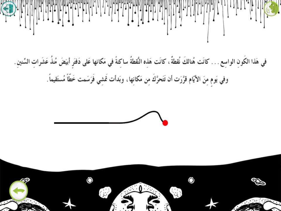 حكاية نقطة على دفتر ابيض by manal - Ourboox.com