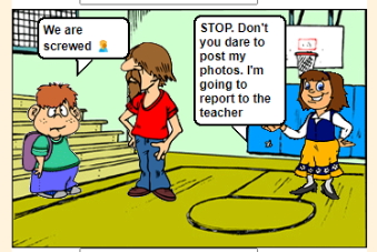 EU4Teens eTwinning Project Comic Strips (Activity 1.1 product) by Josefina - Ourboox.com