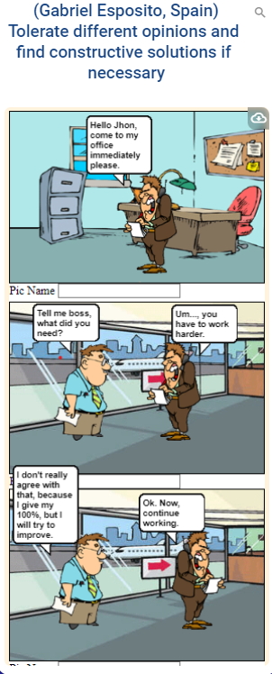 EU4Teens eTwinning Project Comic Strips (Activity 1.1 product) by Josefina - Ourboox.com