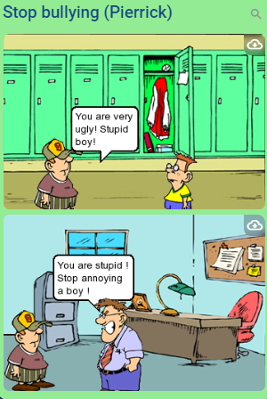 EU4Teens eTwinning Project Comic Strips (Activity 1.1 product) by Josefina - Ourboox.com