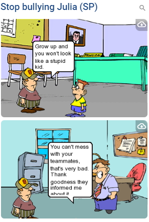 EU4Teens eTwinning Project Comic Strips (Activity 1.1 product) by Josefina - Ourboox.com