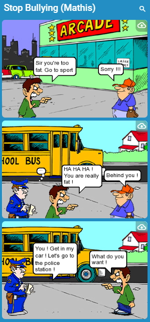 EU4Teens eTwinning Project Comic Strips (Activity 1.1 product) by Josefina - Ourboox.com
