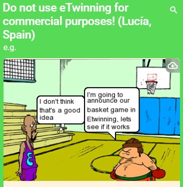 EU4Teens eTwinning Project Comic Strips (Activity 1.1 product) by Josefina - Ourboox.com