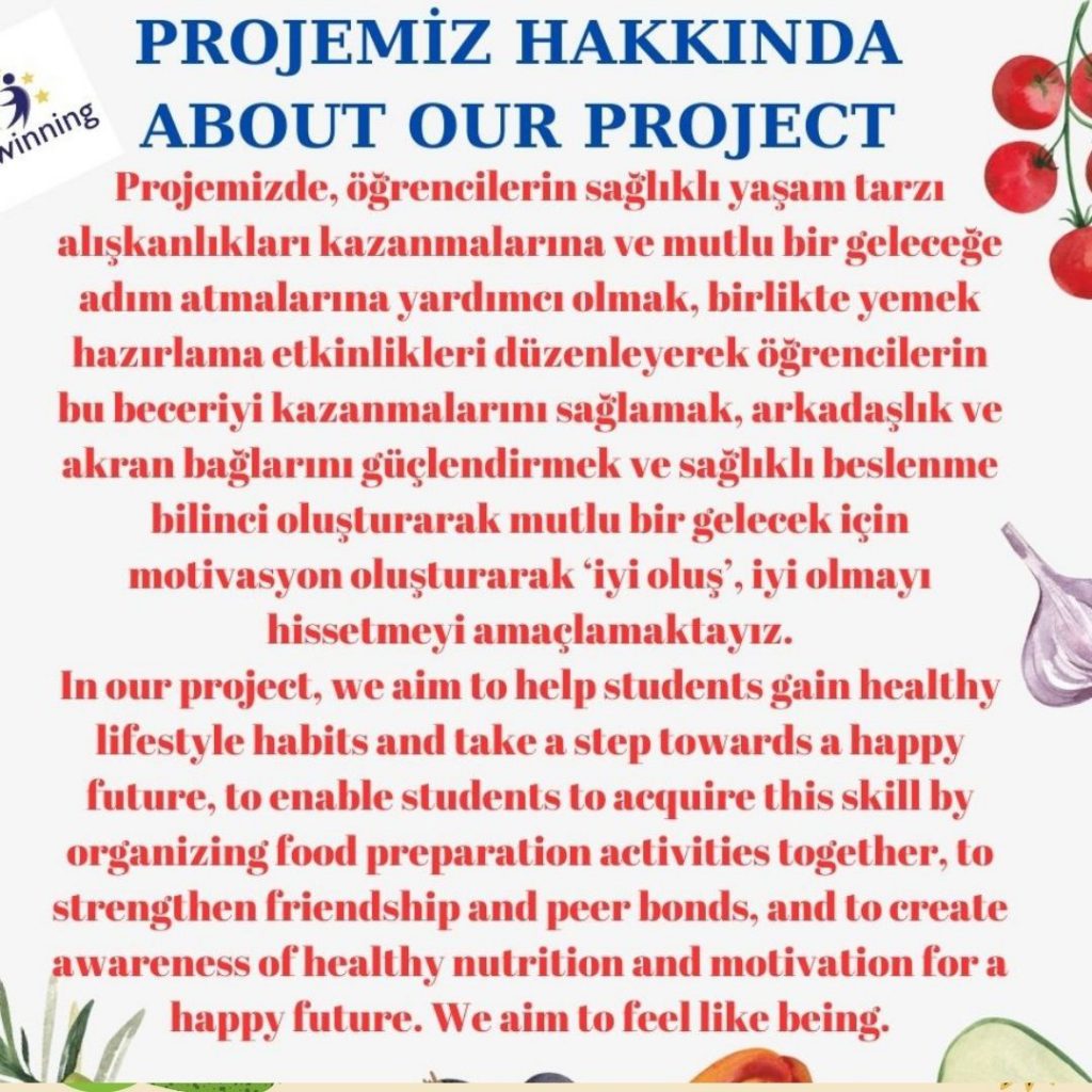 ‘SAĞLIKLI GIDA,MUTLU GELECEK’PROJE SONU DEĞERLENDİRME RAPORUMUZ by Gökten ULUSAL - Ourboox.com