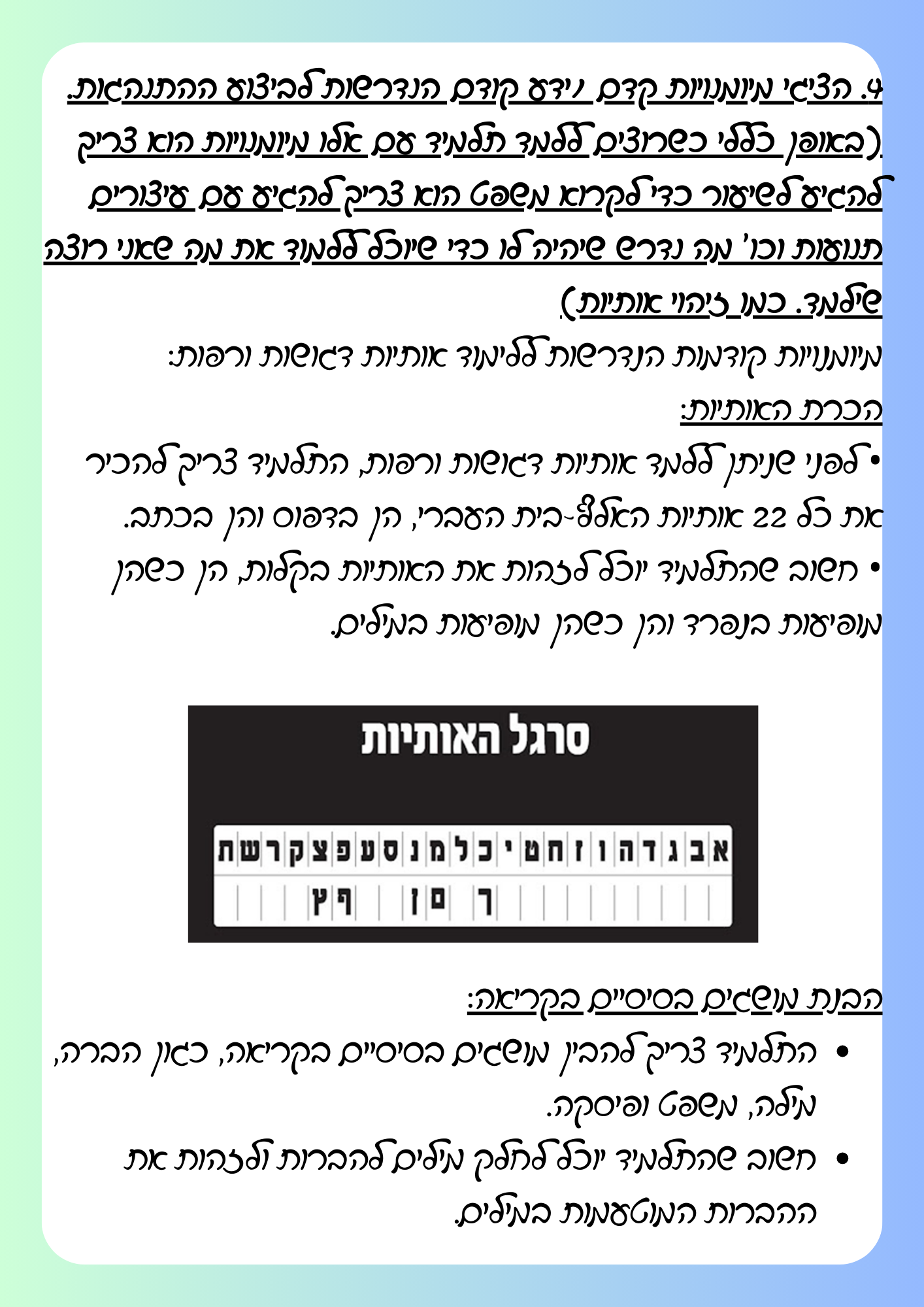 מטלה מסכמת by shlomitmohoni - Illustrated by שלומית מוחוני - Ourboox.com