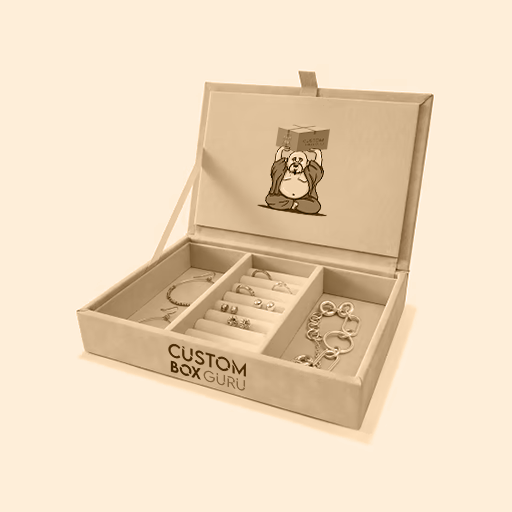 Cherish the Sweetest Moments with Custom Jewelry Gift Boxes Wholesale by summer cale - Illustrated by CustomBoxGuru - Ourboox.com