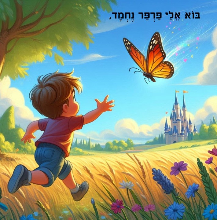 פרפר נחמד by tal - Illustrated by טל קרן - Ourboox.com