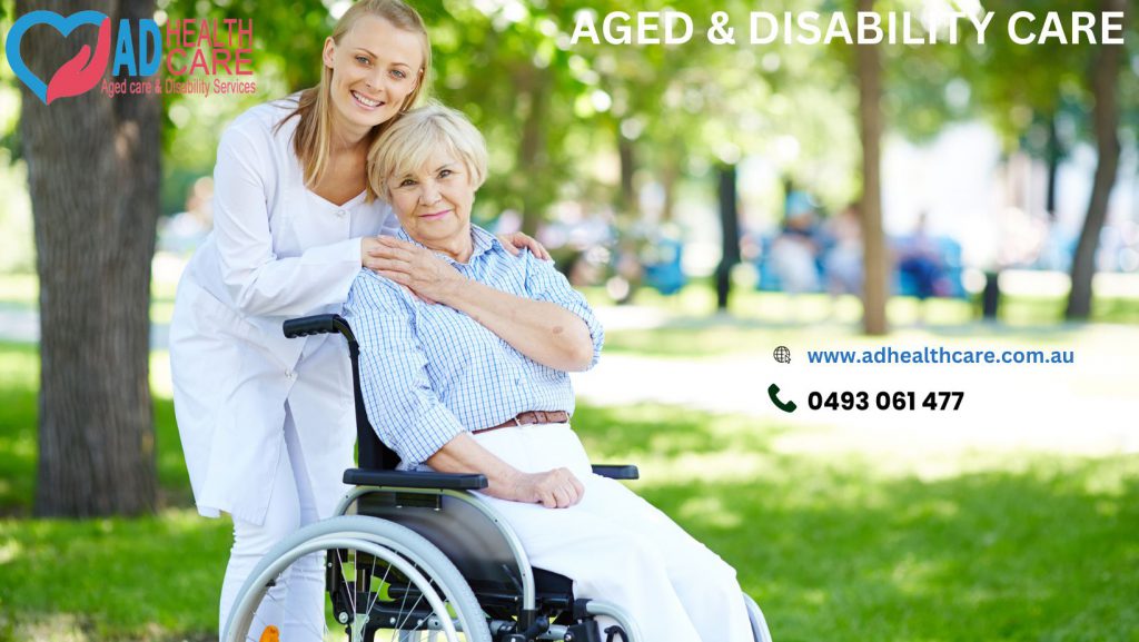 Aged & Disability care Services in Australia by AD Health Care - Ourboox.com