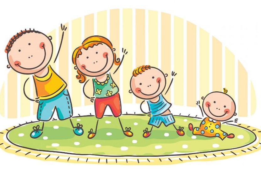 Роблю сімейну ранкову зарядку