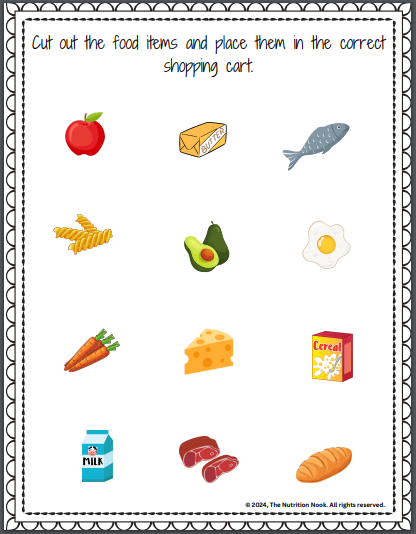 The Five Food Groups by Lauren Murphy - Ourboox.com