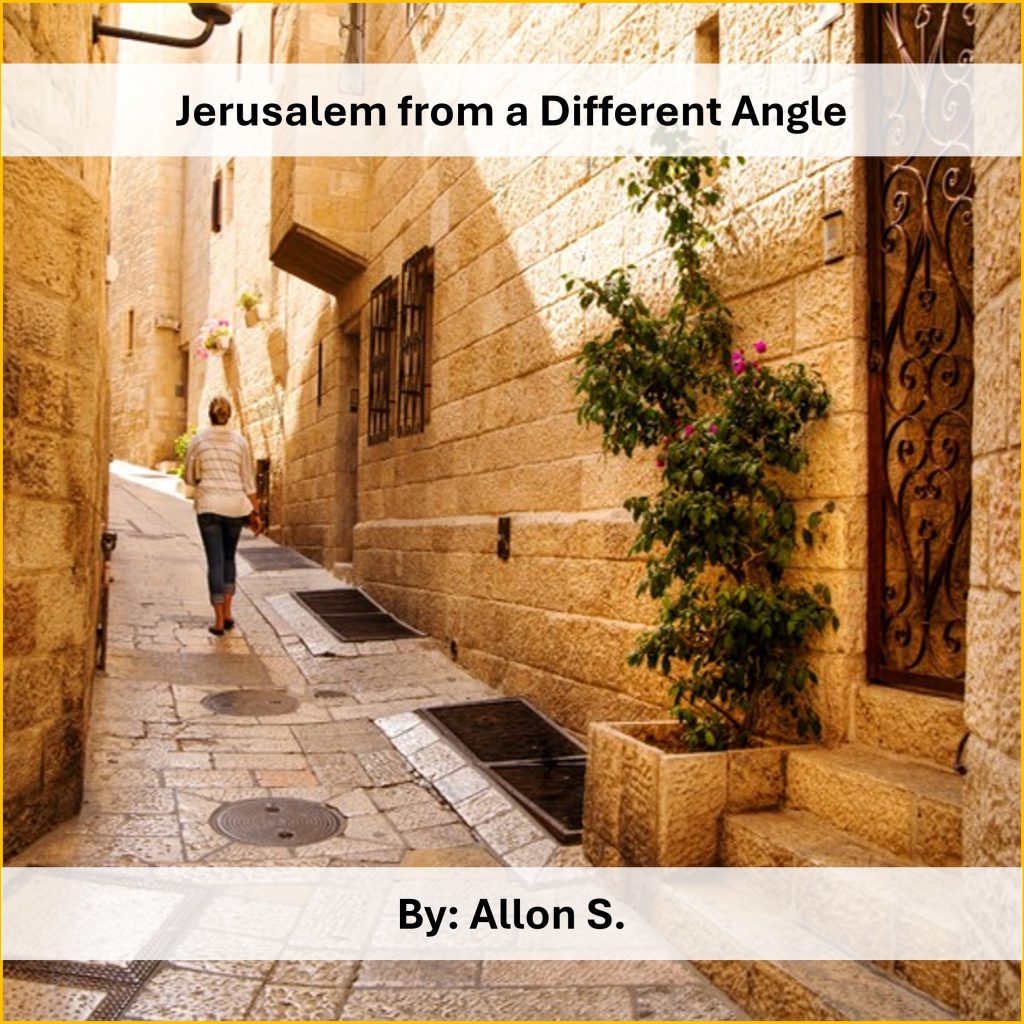 Jerusalem from a Different Angle by Allon Sasson - Ourboox.com