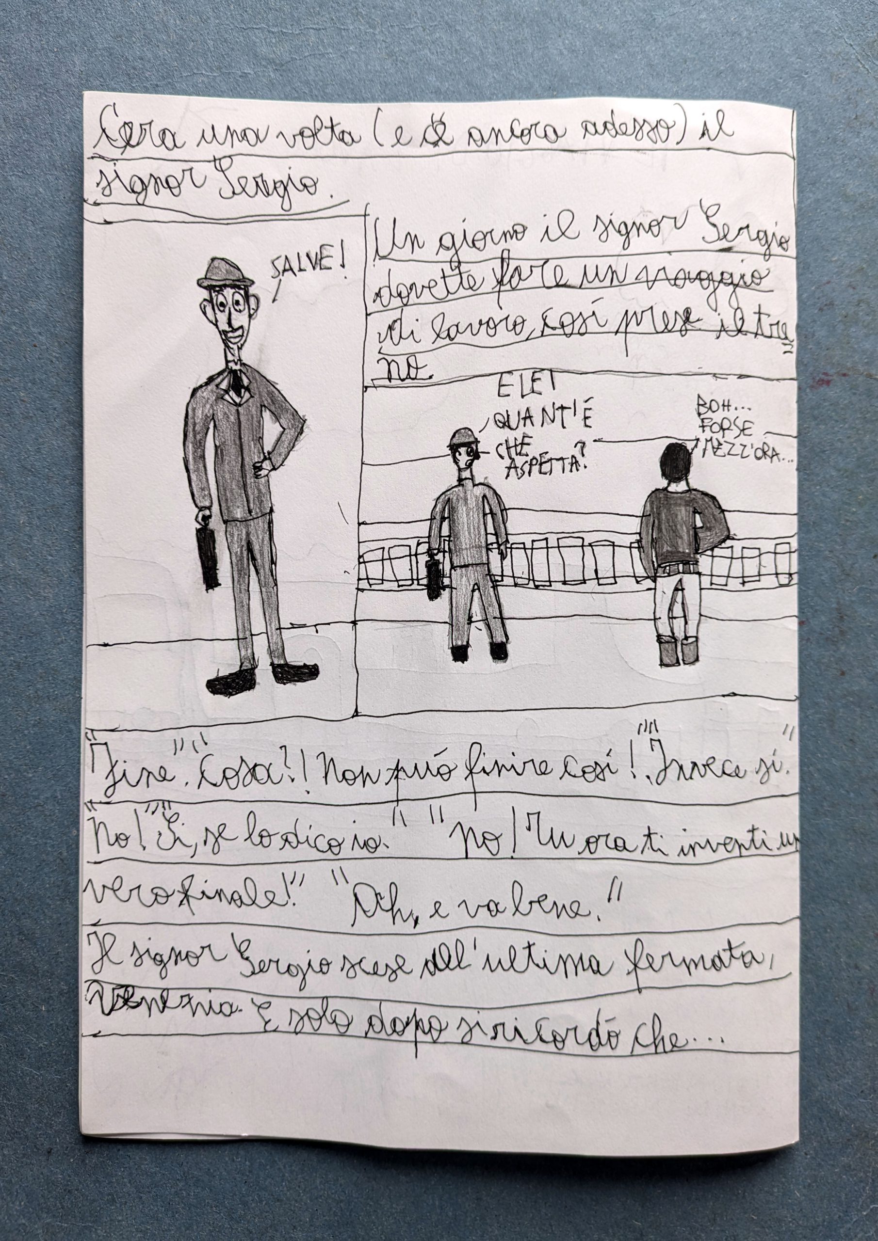 Il viaggio di lavoro by lauratorlone - Illustrated by Alberto Bucci - Ourboox.com