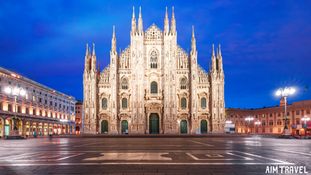 Milan, Italy by Ali Can Gökalp - Illustrated by AIM Travel Agency - Ourboox.com