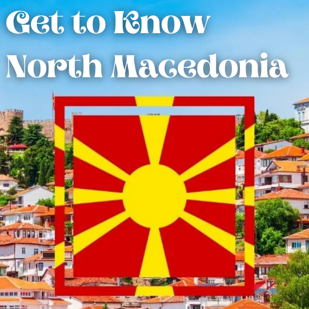 Get to Know North Macedonia by Ticket to Paradise - Illustrated by Firdevs Cafoğlu, İlke Cemaloğlu, İrem Khan, İremnur Doğa, Merve Mertoğlu - Ourboox.com