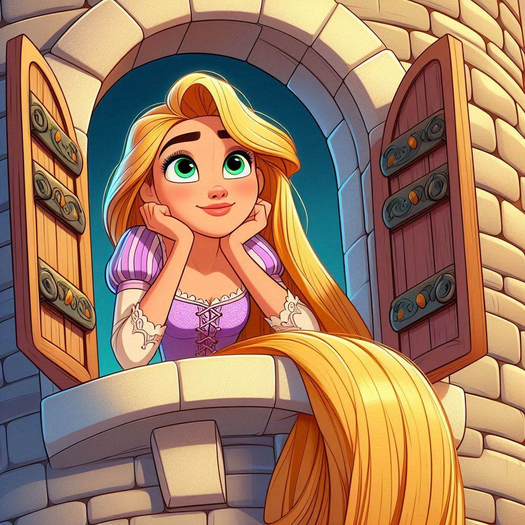 Rapunzel by elifsu ün - Illustrated by ELİF SU ÜN - Ourboox.com