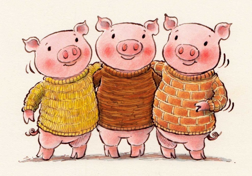 3 Little Pigs by Gürkan Şahbaz - Ourboox.com