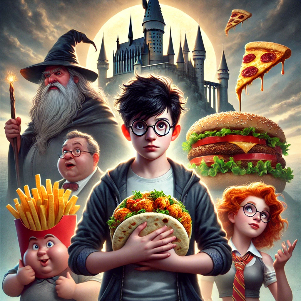 הארי פיתה by ALON LOTEM - Illustrated by Chat gpt - Ourboox.com