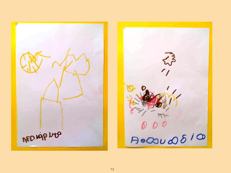 Σώματα διαφορετικά, Συναισθήματα ίδια! by Maria Ioannidou - Illustrated by 2nd Kindergarten of Kilkis - Ourboox.com