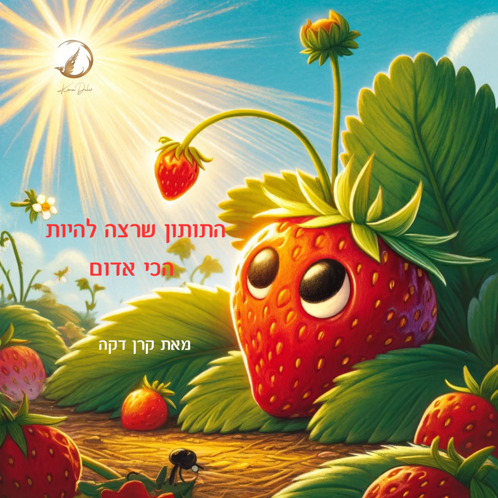 התותון שרצה להיות הכי אדום by Keren Daka Davidov - Illustrated by CHAT GPT4 - Ourboox.com