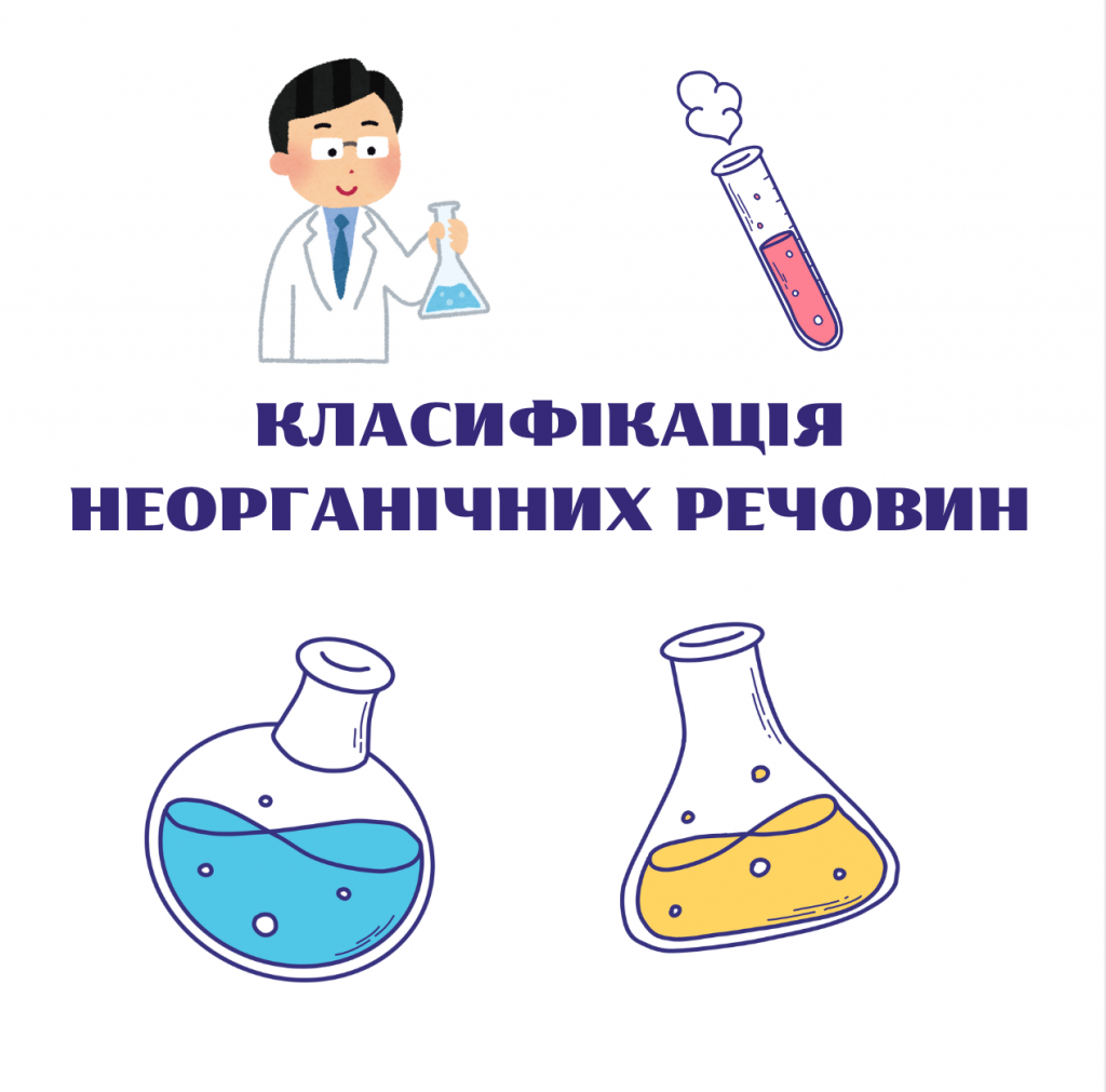 КЛАСИФІКАЦІЯ НЕОРГАНІЧНИХ РЕЧОВИН by Luchka Hristina Vasilivna - Ourboox.com
