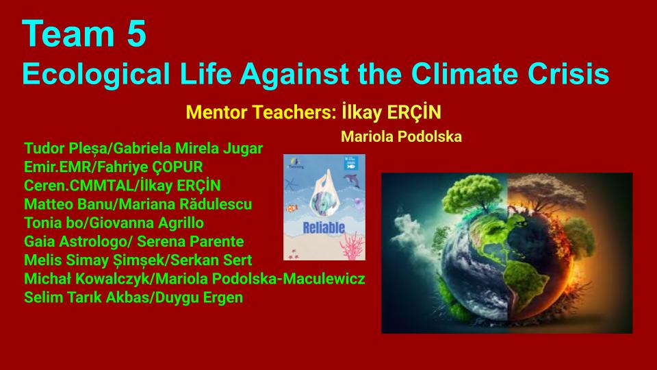 RELIABLE Raising Ecologically Literate Individuals And Being Leader in Ecology by Fahriye ÇOPUR - Illustrated by RELIABLE team - Ourboox.com