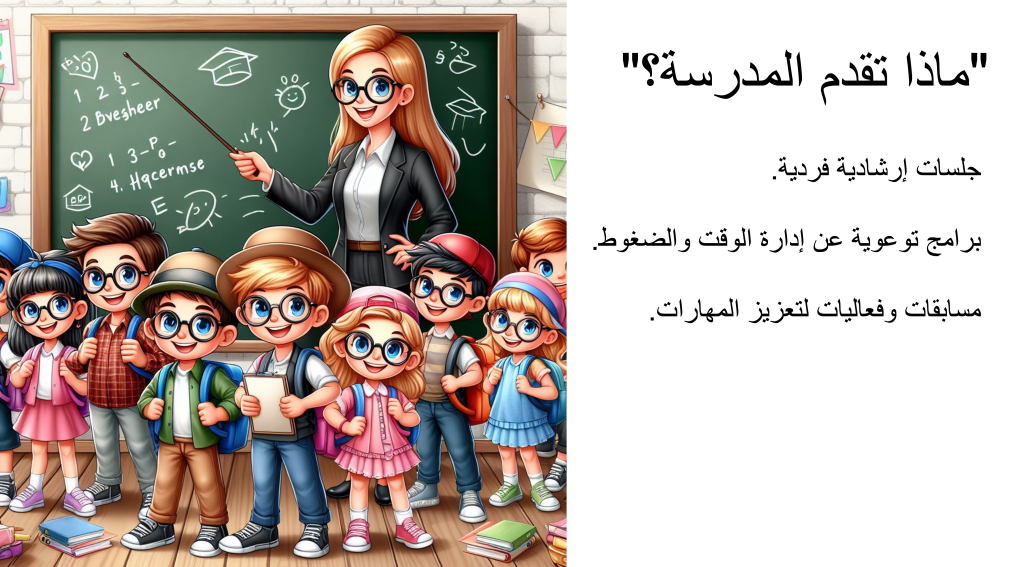 “دور المدرسة والأسرة في دعم أبنائنا خلال المراهقة” by olfat - Illustrated by olfat & aseel - Ourboox.com