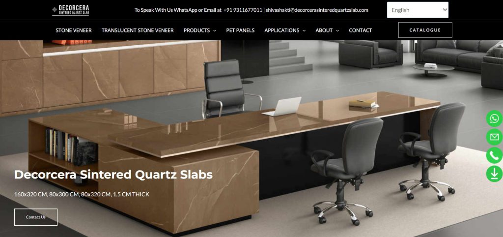 Decor Sintered Quartz Slab by Decor Sintered Quartz Slab - Ourboox.com