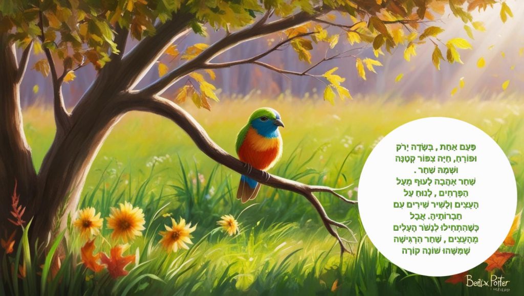 הַמַּסָּע שֶׁל שַׁחַר הַצִּפּוֹר by KAWTHER - Ourboox.com