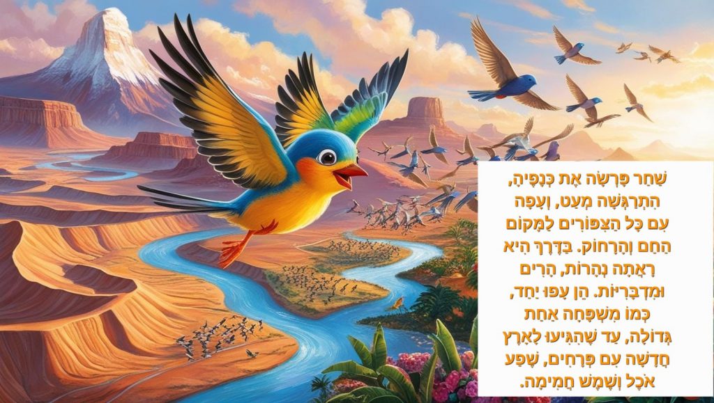 הַמַּסָּע שֶׁל שַׁחַר הַצִּפּוֹר by KAWTHER - Ourboox.com